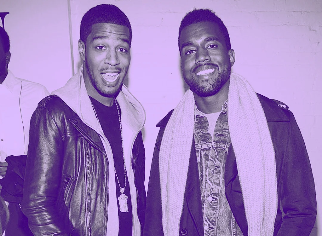 Pictured: Left, Scott Mescudi (Kid Cudi) Right, Kanye West