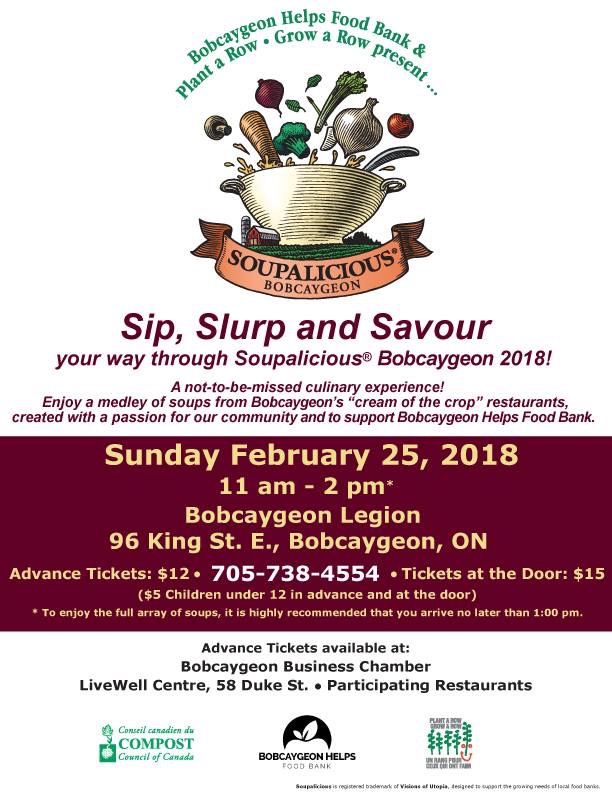 Soupalicous 2018- Bobcaygeon