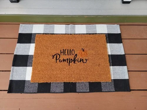 Pumpkin Doormat + Rug Workshop