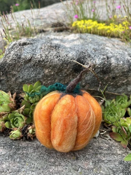 Felted Pumpkin Workshop