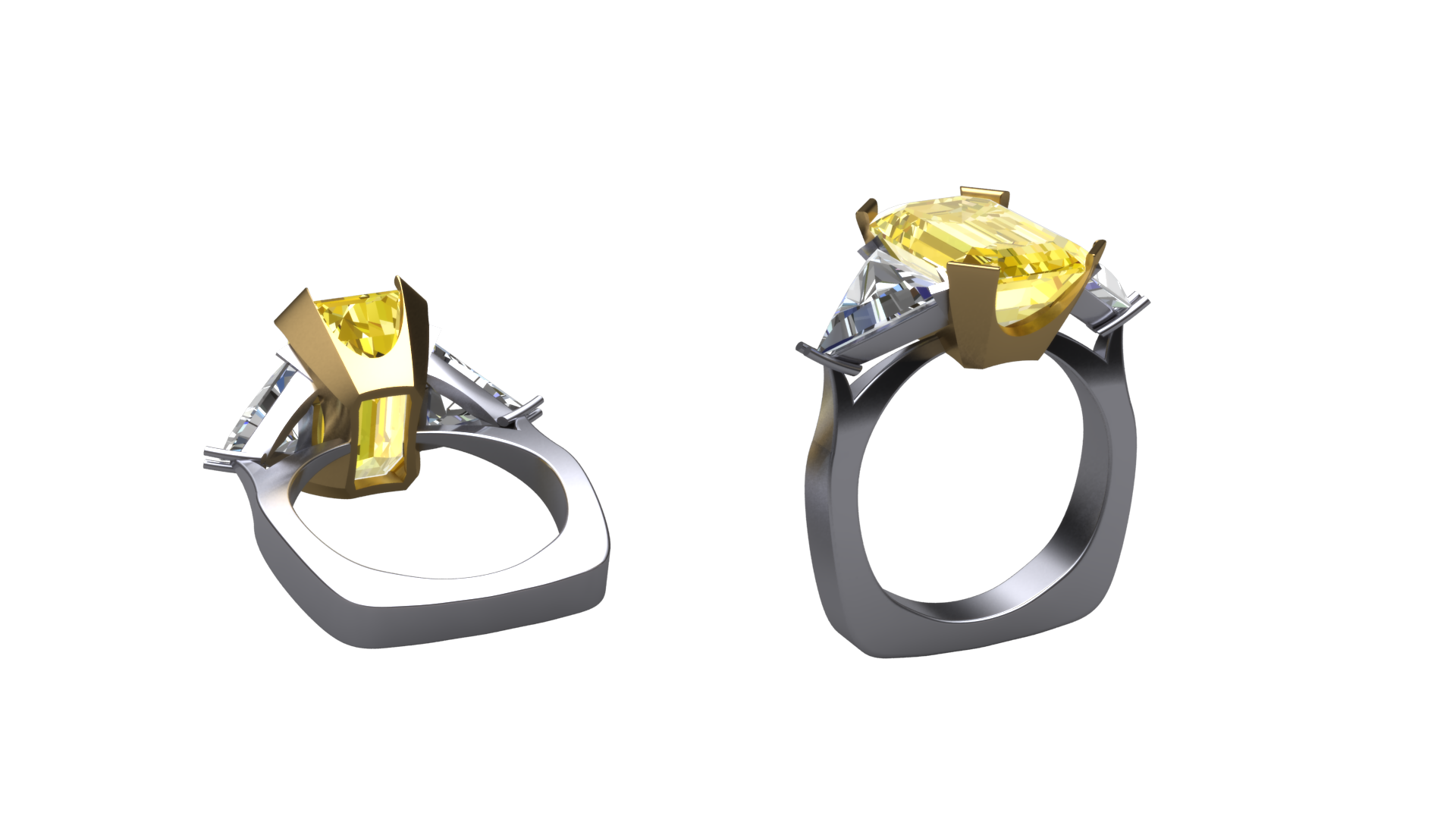 render of the CAD design illustrating some preliminary proportions which in the end turned out right