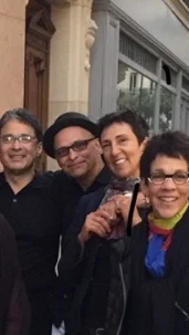 With friends in Paris during the AJDC retreat