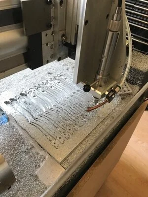 cutting the plier handles