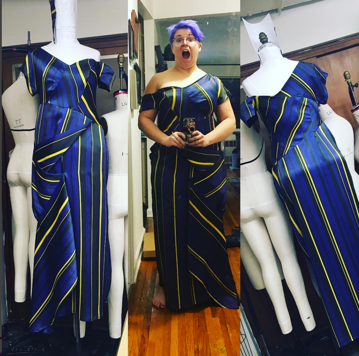 My term garment from draping class