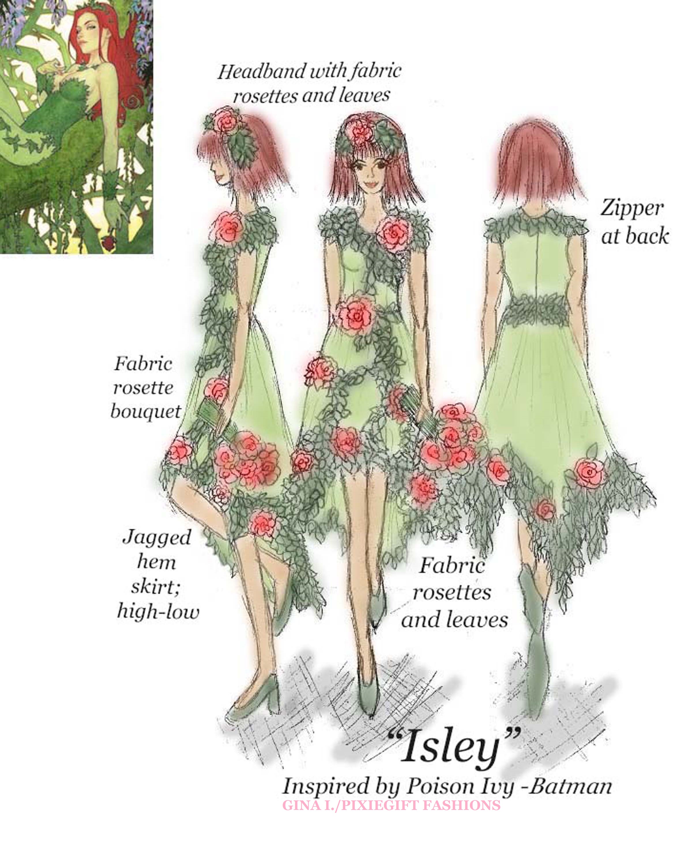 Isley inspired by Poison Ivy - Batman by Pixiegift Fashions
