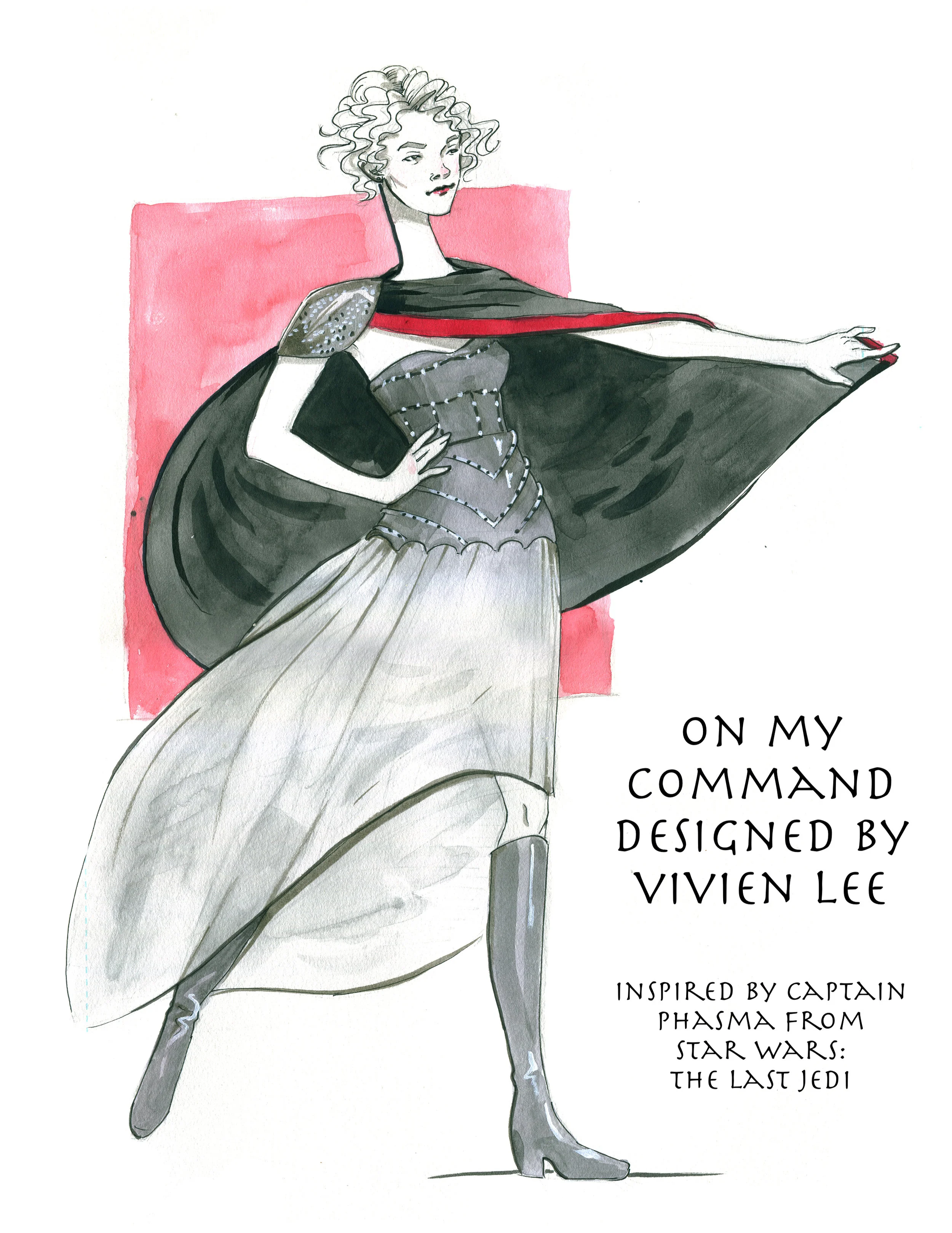 On My Command inspired by Captain Phasma - Star Wars: The Last Jedi by Vivien Lee