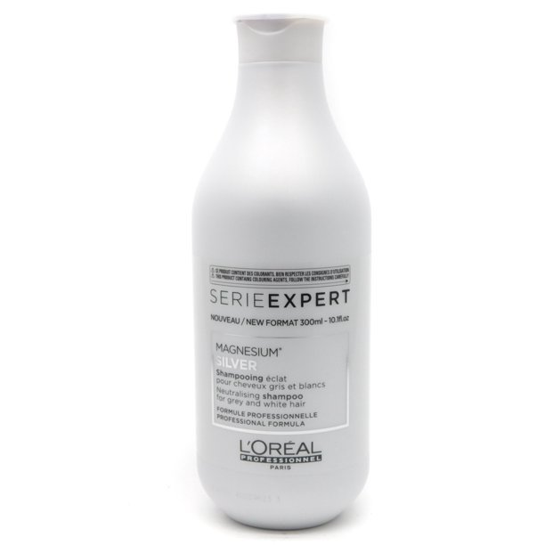 diameter Dovenskab tæppe Loreal Professional Serie Expert Magnesium Acetate Silver Shampoo 10 oz —  NYB Beauty + Salon