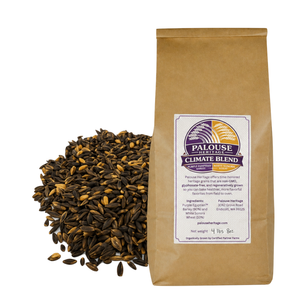 Purple Egyptian™ Barley + White Sonora Wheat "Climate Blend" Berries