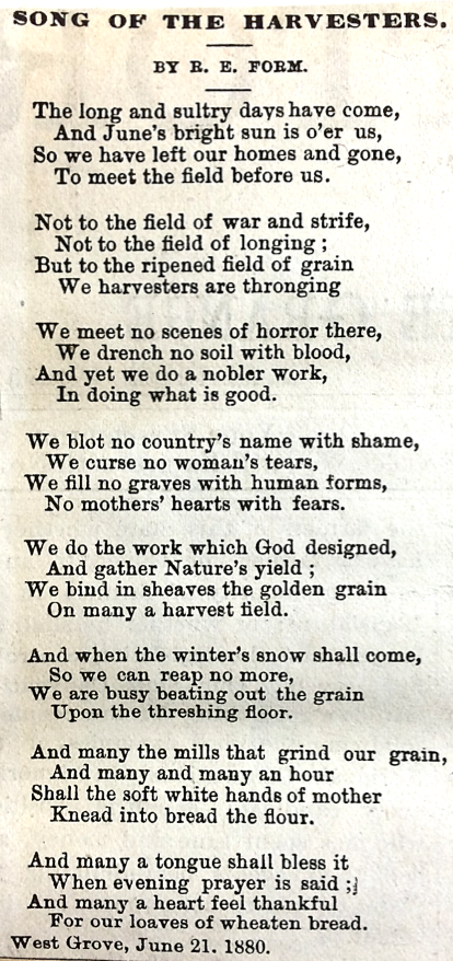 1925 Scrapbook of Country Poems Fragement (Vol 2, Winter 1925, Private Collection)