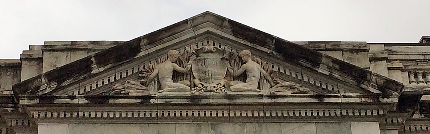 Adolph Weinman, Cereals (1908), Vermont Marble; North Pediment, U. S. Department of Agriculture Whitten Building