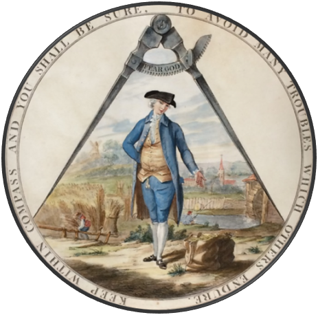 Keep Within the Compass Print (Carrington & Bowles, 1784)