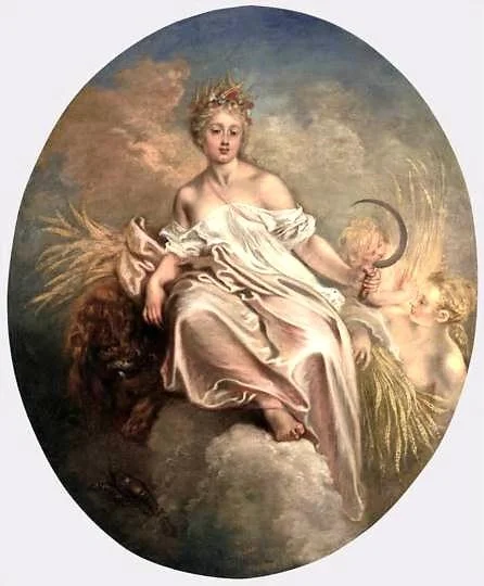 Antoine Watteau, Ceres (1717/1718); Oil on canvas, 55 ¾ x 45 ½ inches; Samuel H. Kress Collection, National Gallery of Art, Washington, D. C.