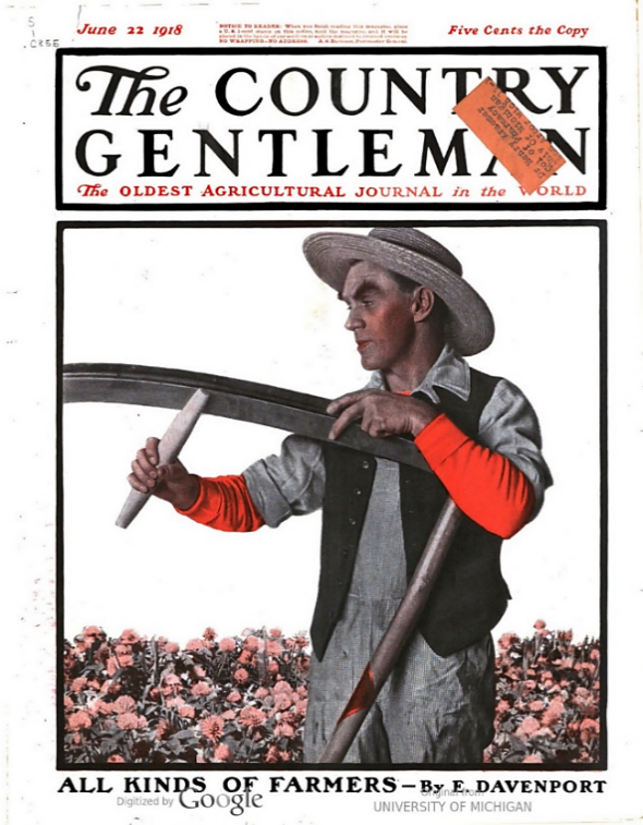 Zane Grey’s The Desert of Wheat first appeared in a series of articles published in May and June, 1918, issues of The Country Gentleman
