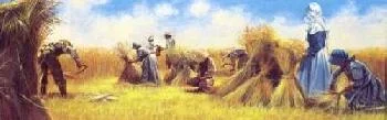 Hal Sutherford's Wheat Harvest (c. 1985)