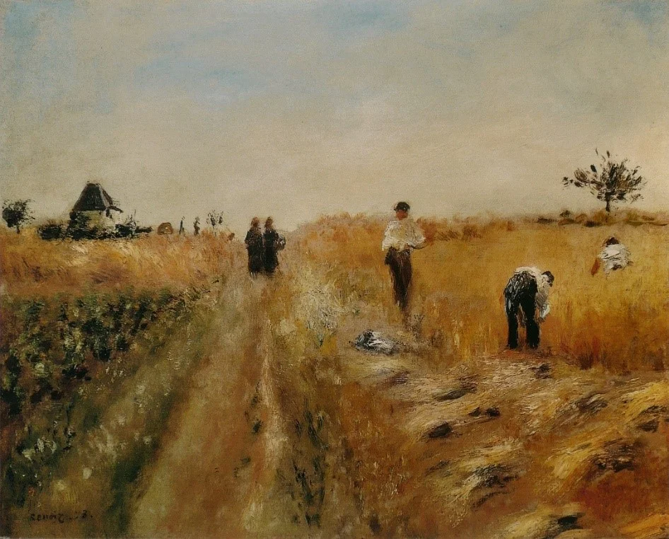 Pierre-Auguste Renoir, The Harvesters (1873), Wikimedia Commons