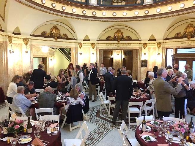 Capacity “Dinner Under the Dome” Crowd Catered by Ethos Bakery