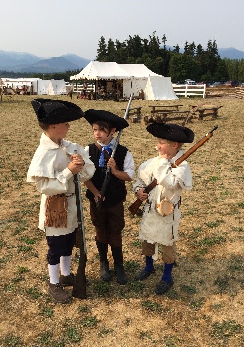 Three (Colonial) Musketeers