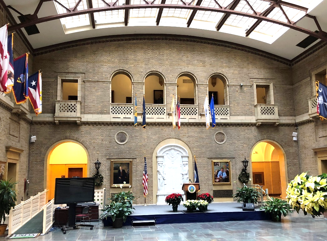 USDA Whitten Building Entry Court; Washington, D. C.