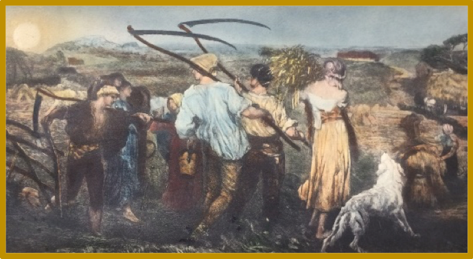 B. F. Wetherbee, The Harvest Moon (1881), 10 ½ x 27 ½ inches (c. 1900 reprint)