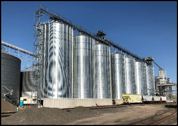 Whitgro Unit Train Loading Facility, Endicott, Washington