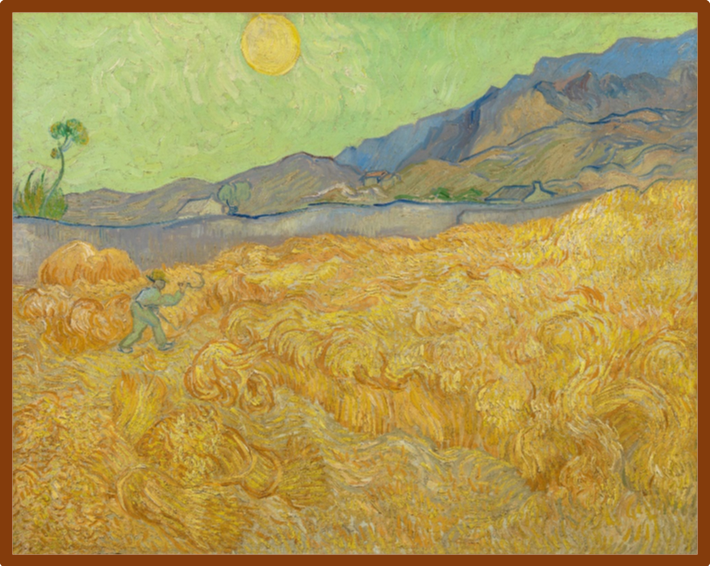 Vincent van Gogh - The Reaper (after Millet) - Van Gogh Museum