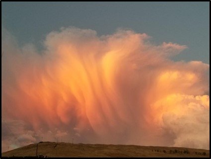 Evening Harvest Cloud Formation