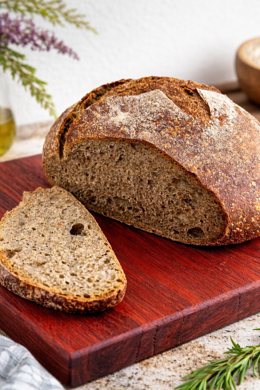 Overnight Artisan Sourdough with Heritage Grains 