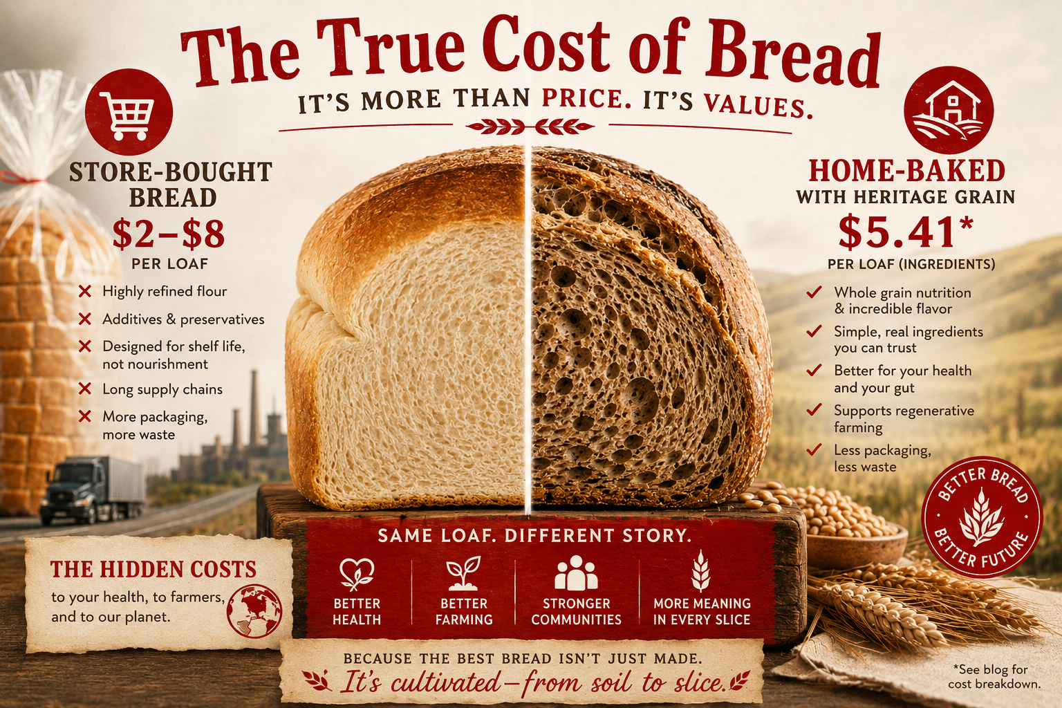 The True Cost of Bread