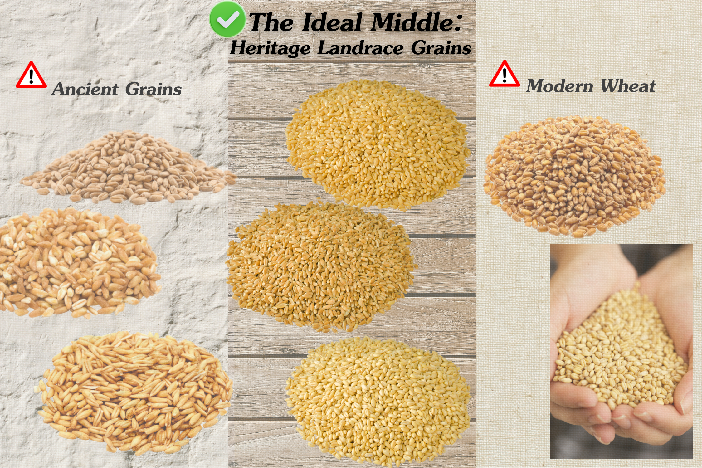 Heritage Landrace Grains: The “Sweet Spot” Between Ancient Grains and Modern Wheat