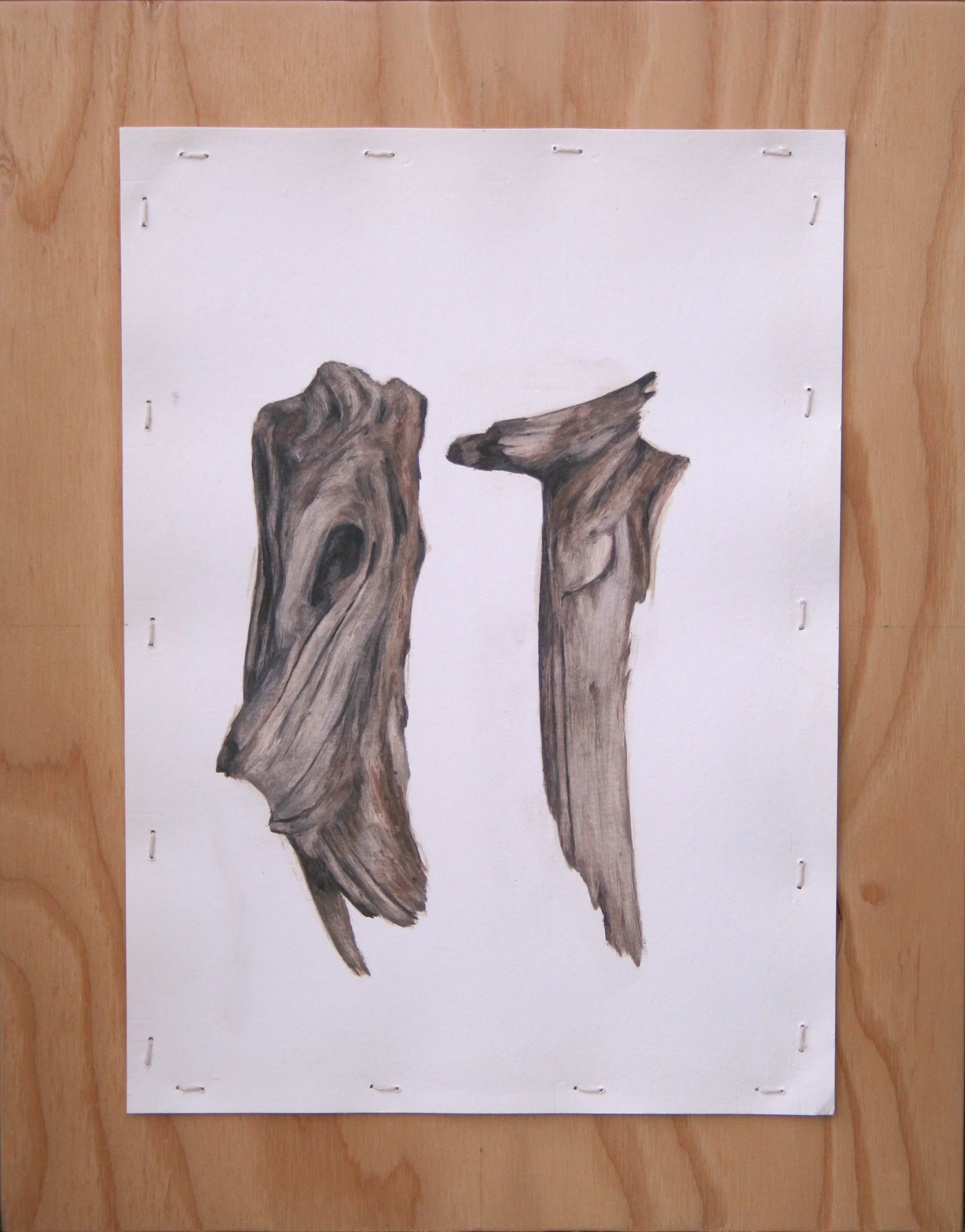 Oil on paper, 11"x15" 2015