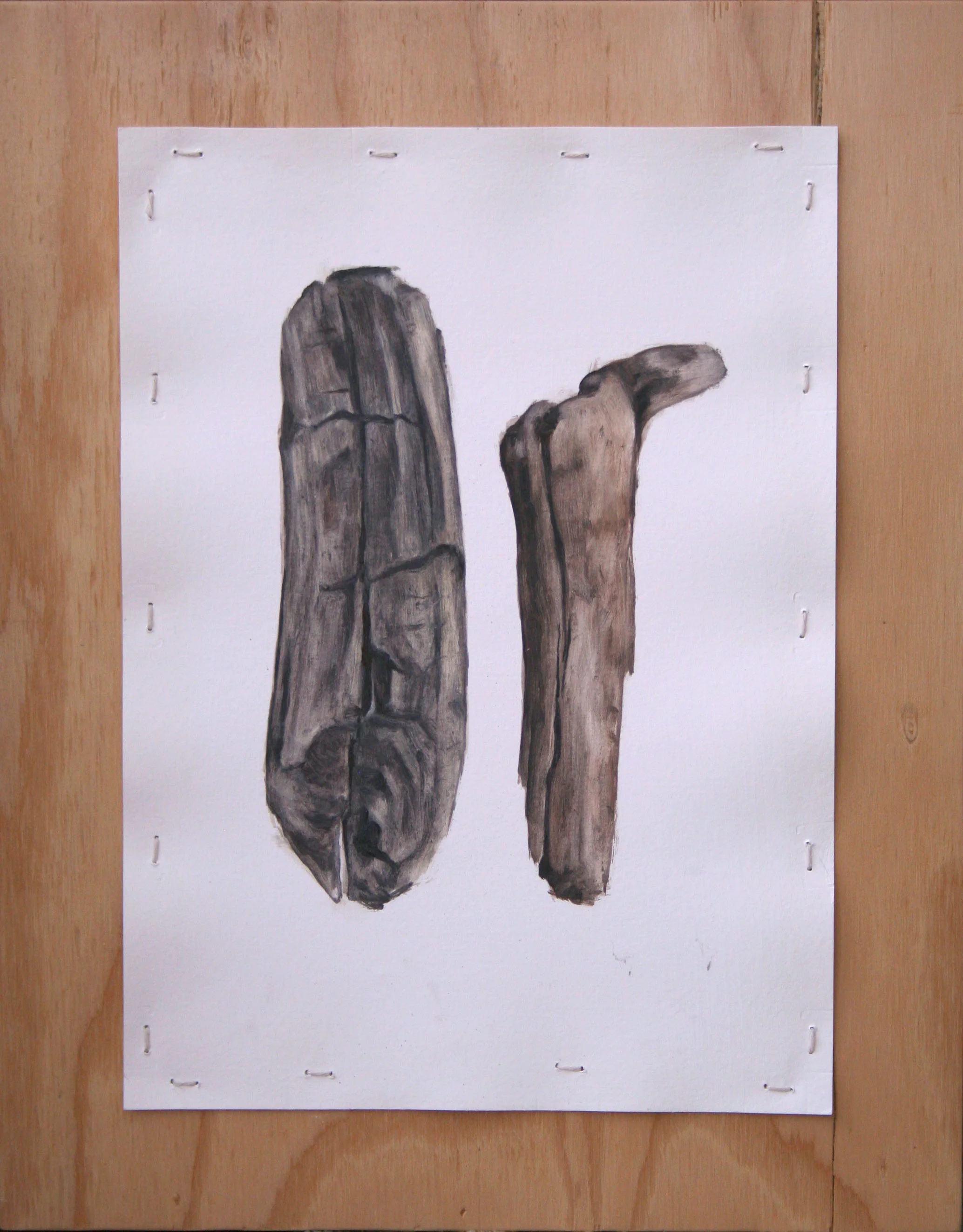 Oil on paper, 11"x15" 2015
