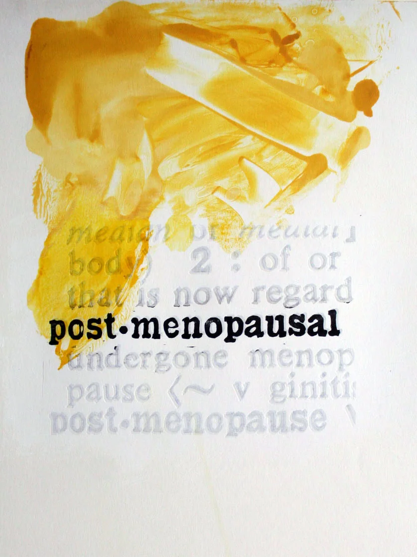 Linoleum, Monotype, and Gesso 12"x16", 2016