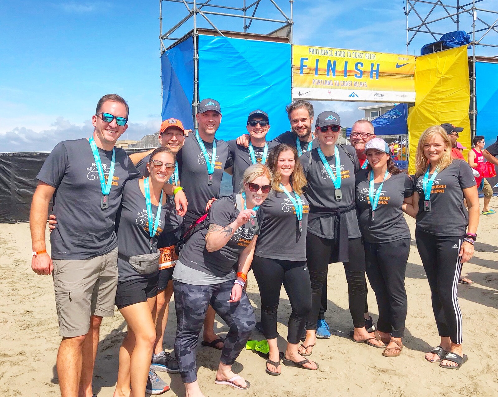  Landerholm’s Hood to Coast team, Habeas Corpses, 2019. 