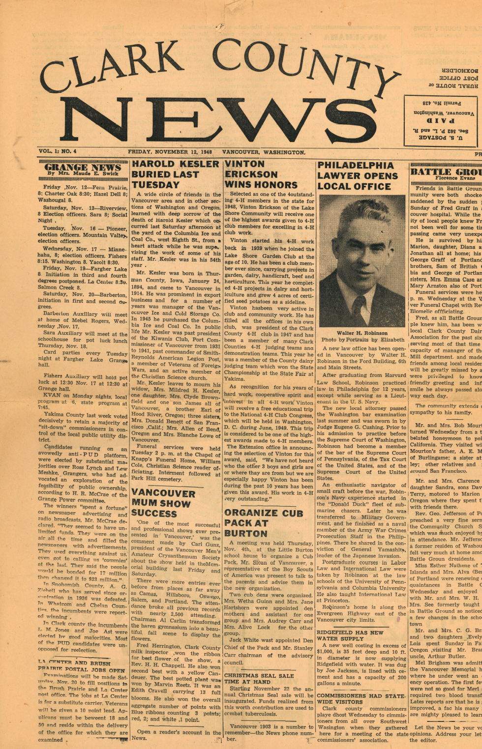Clark County News, 1948