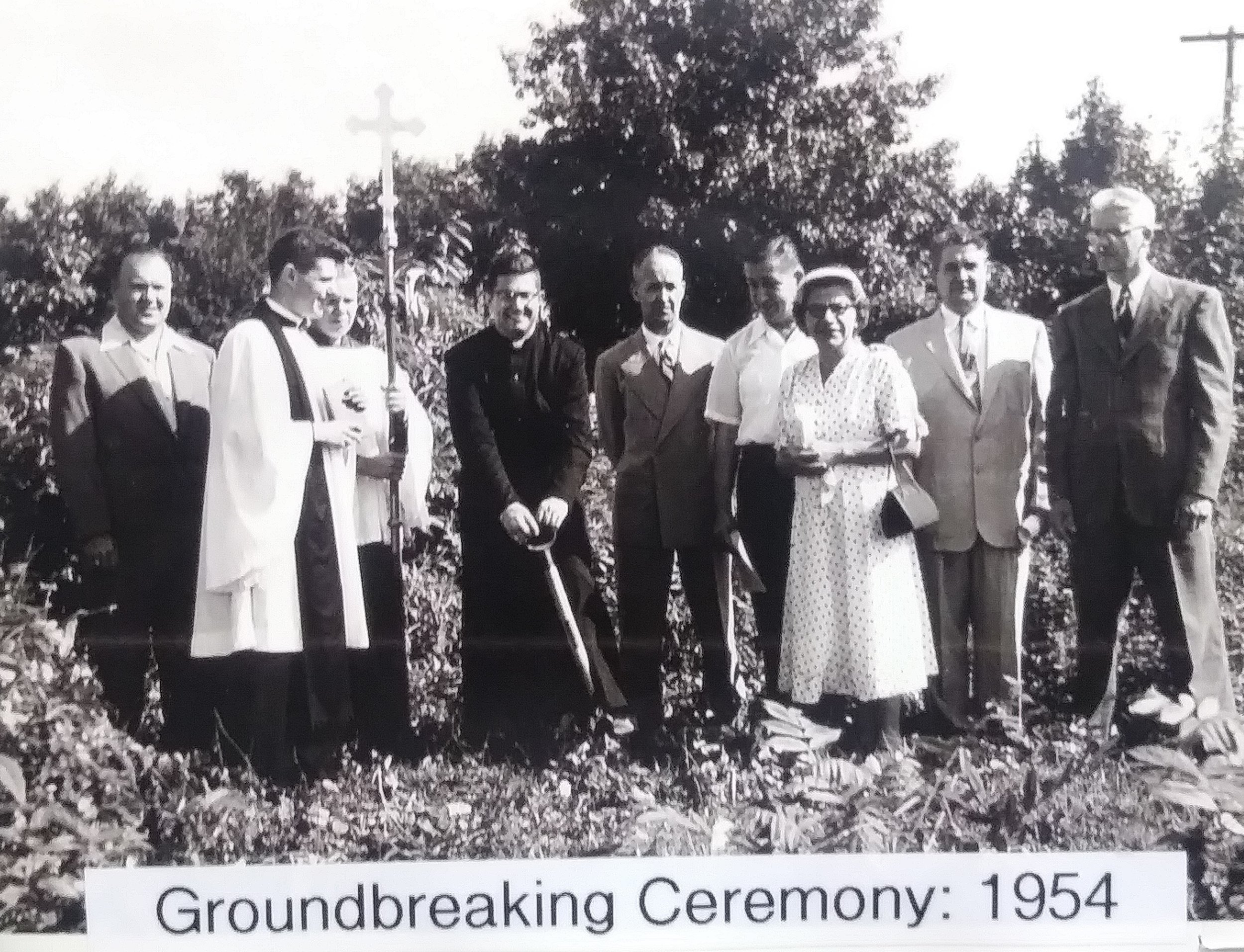 Ground Breaking for St. Andrew's Church