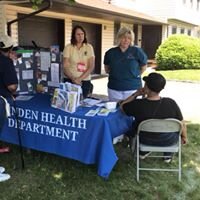 Health Department Booth at Market Fair 2019