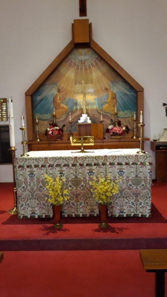 The Altar, Columbarium &amp; Reredos