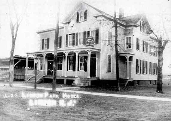 The Linden Hotel where the first Linden Episcopalians worshipped