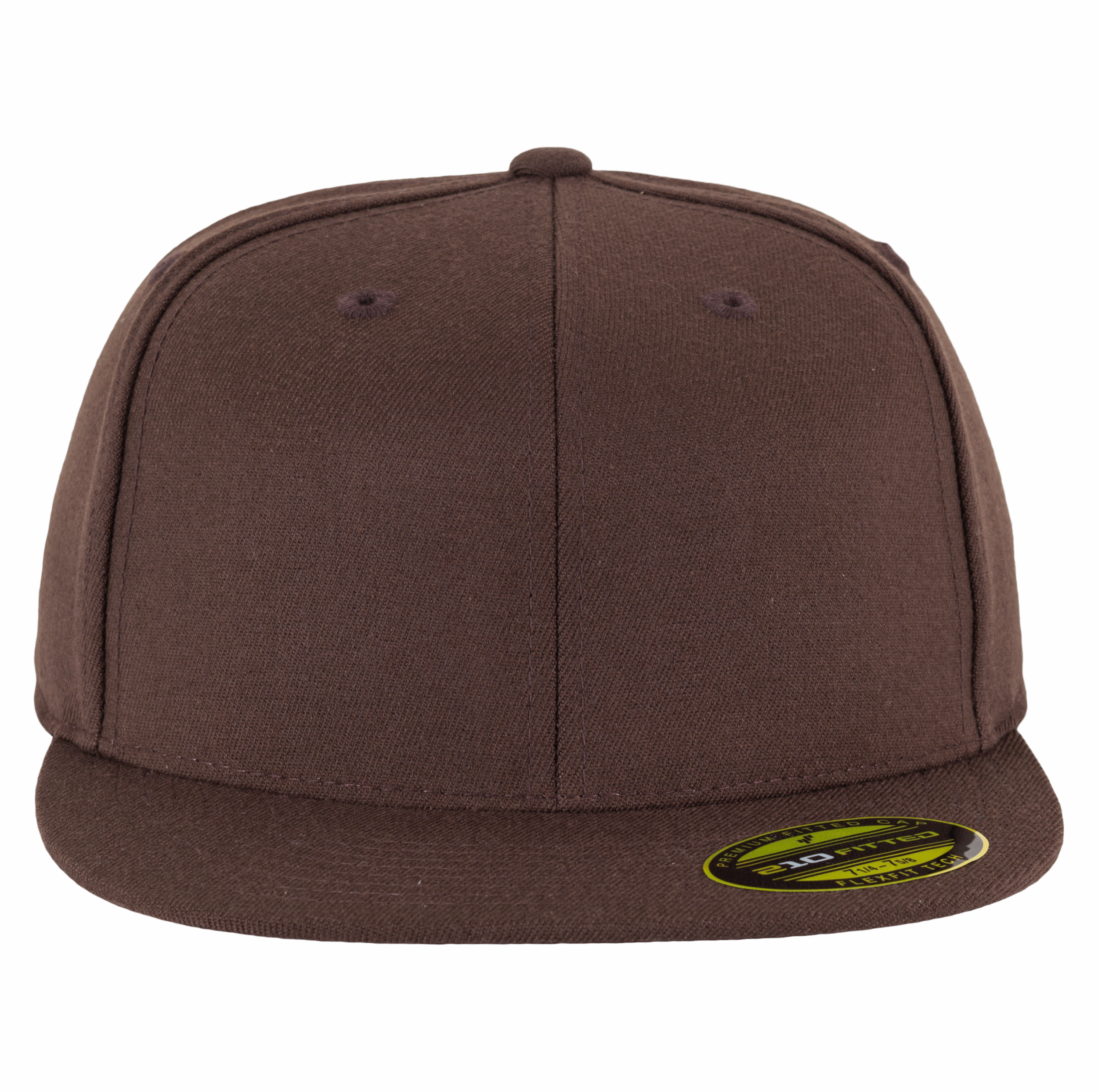 Premium 210 Fitted Cap - Brown 