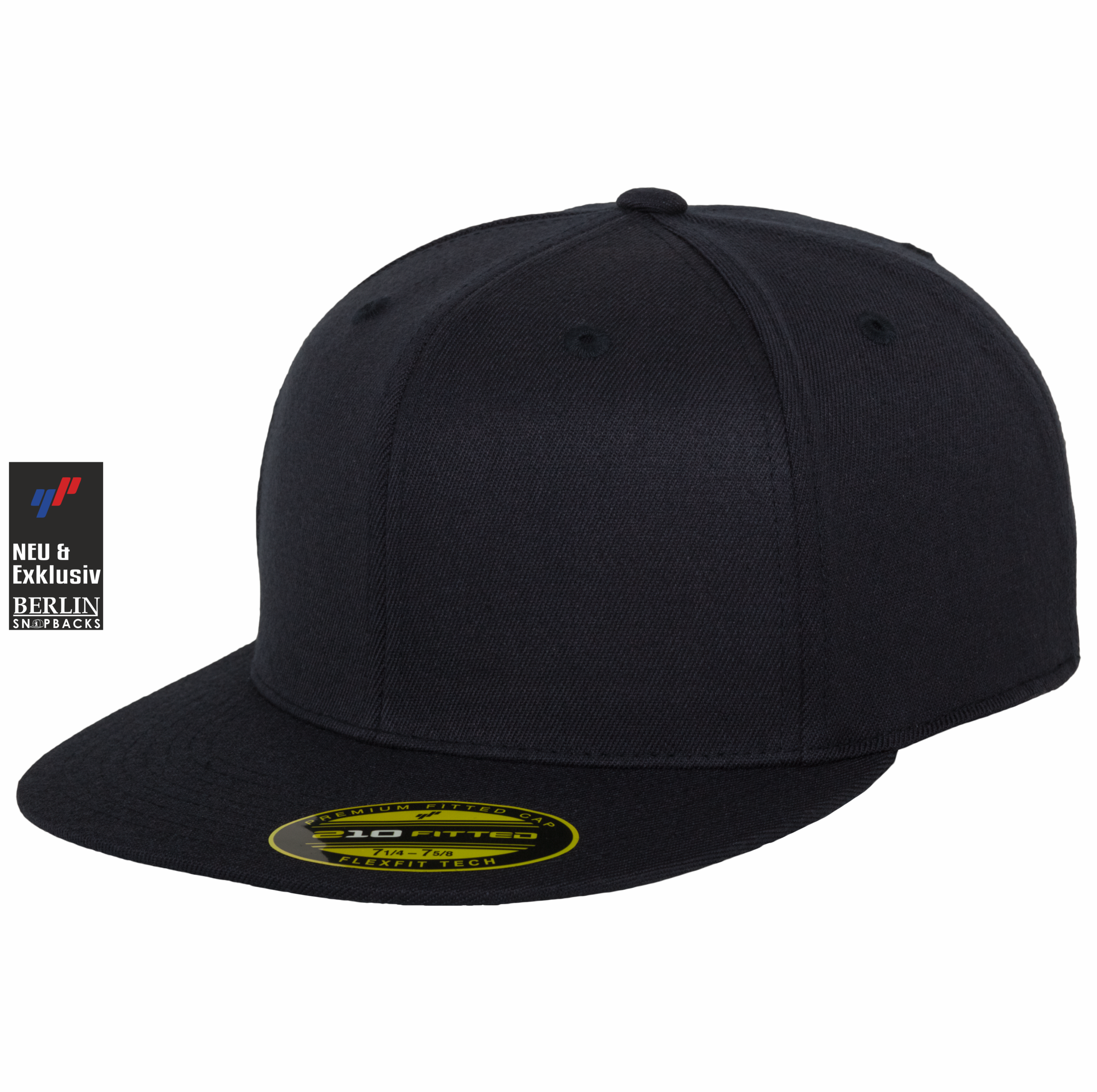 Premium 210 Fitted Cap - Dark Navy 