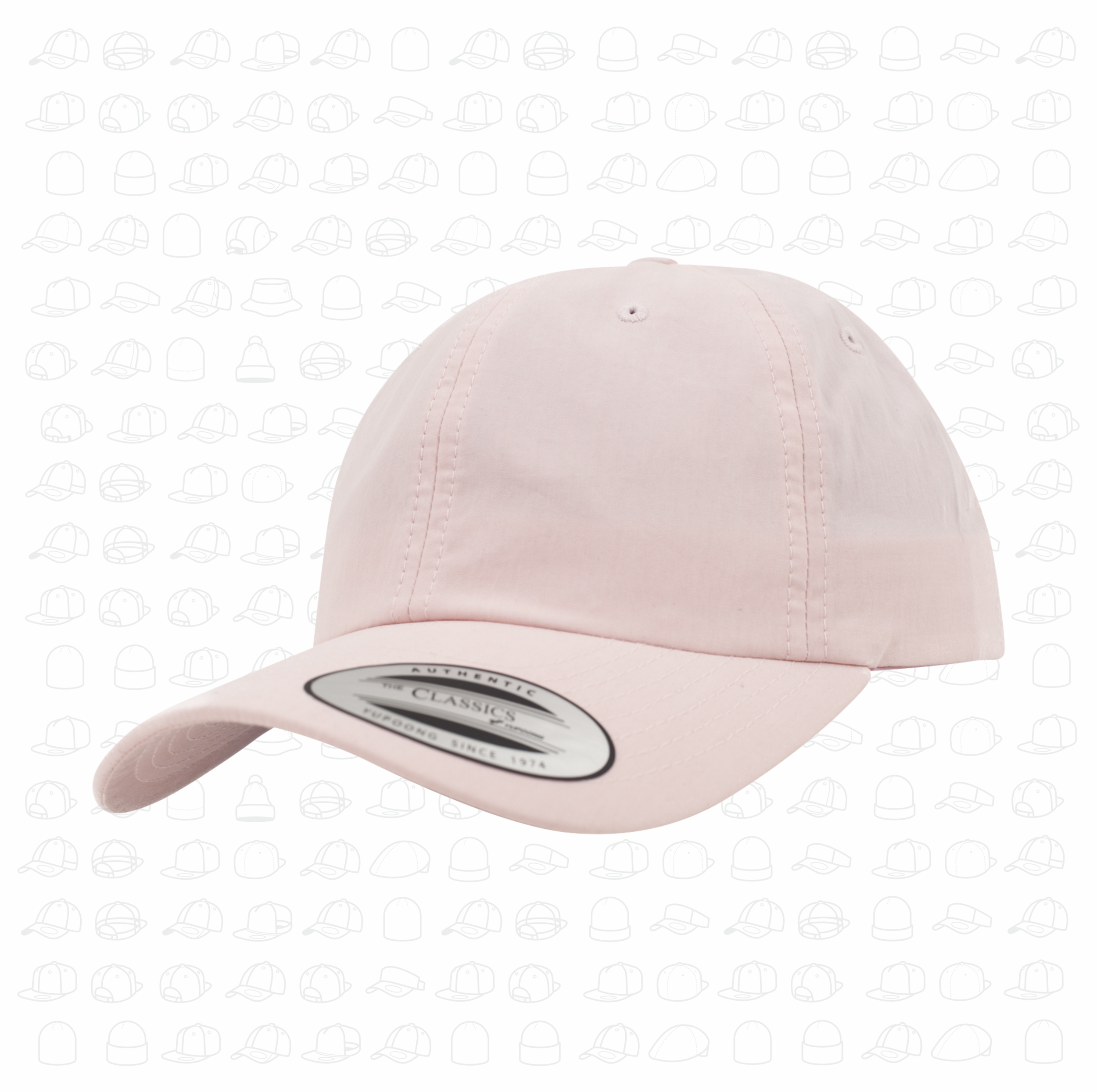 Low Profile Washed Cap Pink — Berlin 