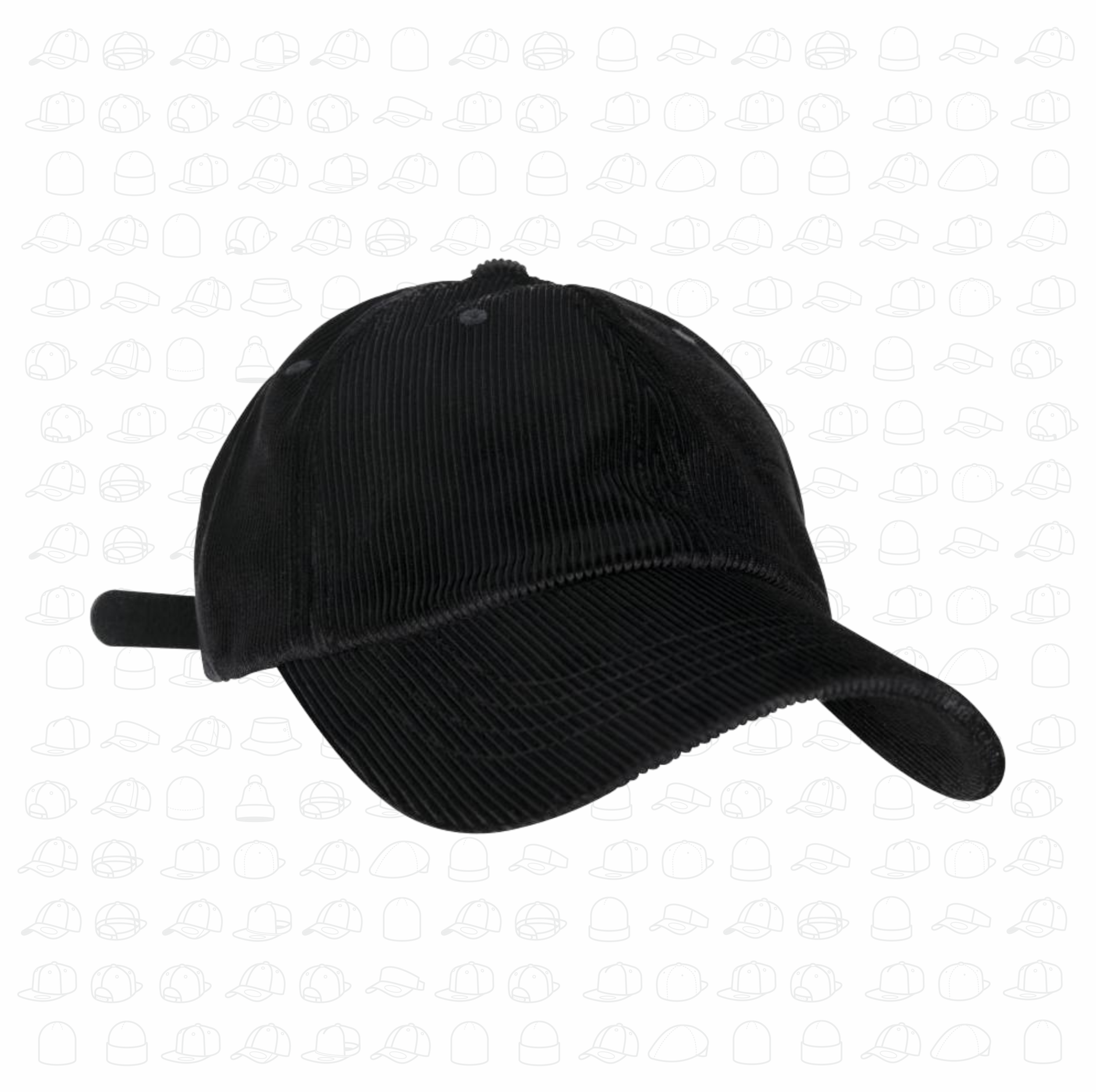 Corduroy Satin Dad Cap — Berlin Snapbacks