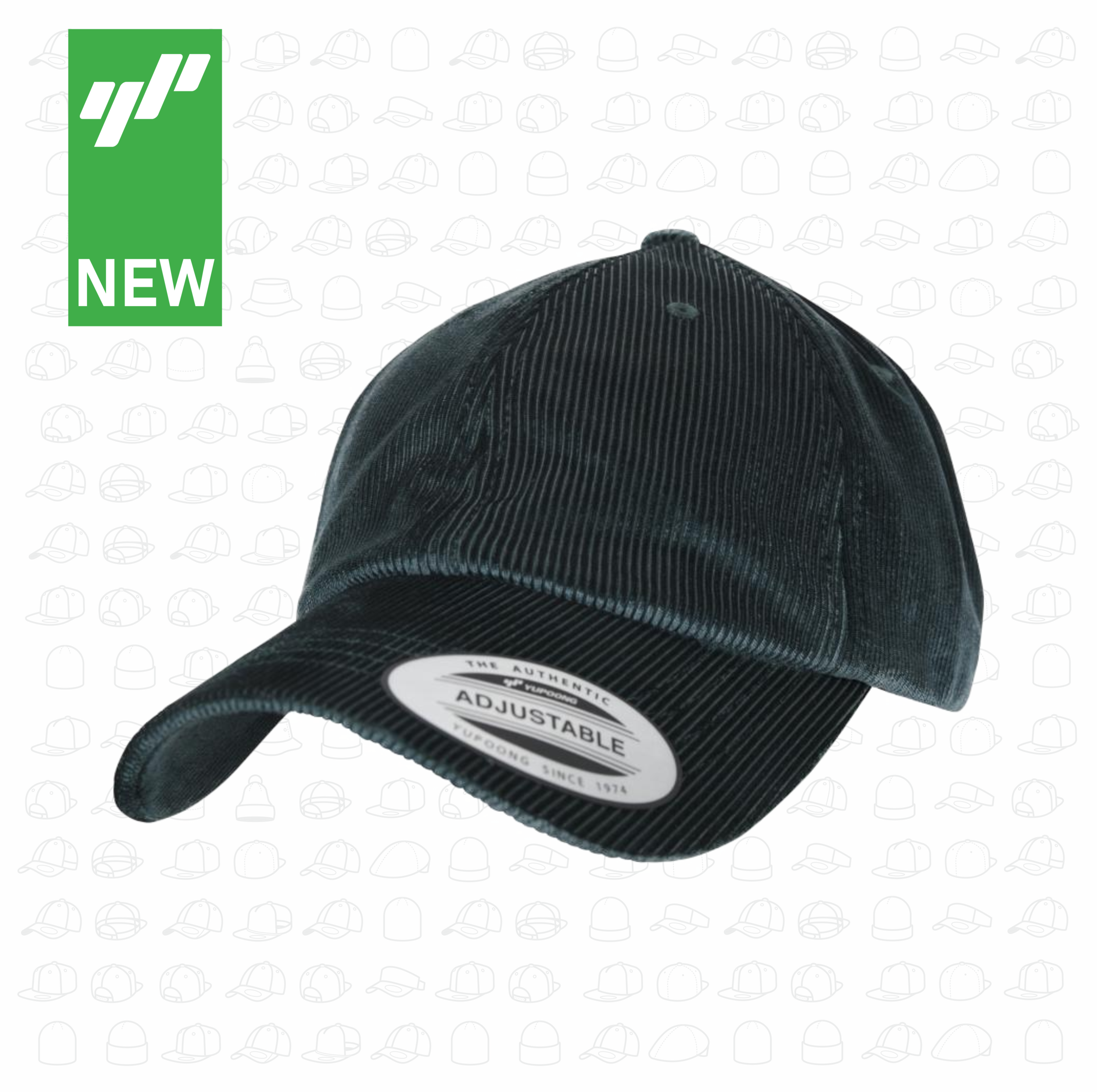 Corduroy Satin Dad Cap — Berlin Snapbacks