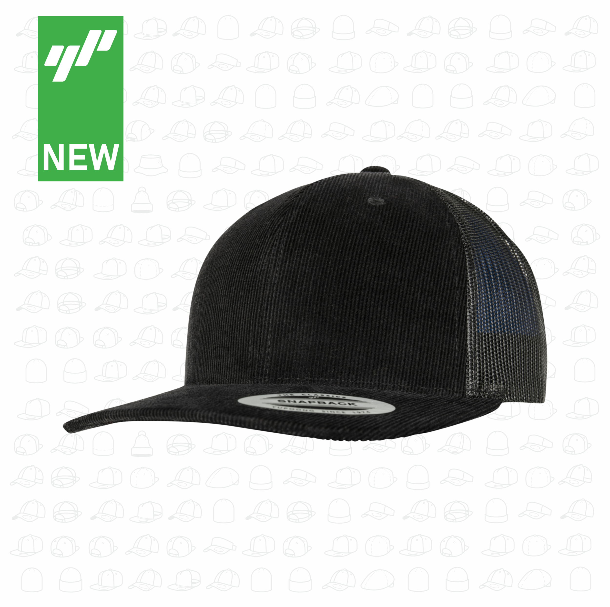 Corduroy Retro Trucker — Berlin Snapbacks