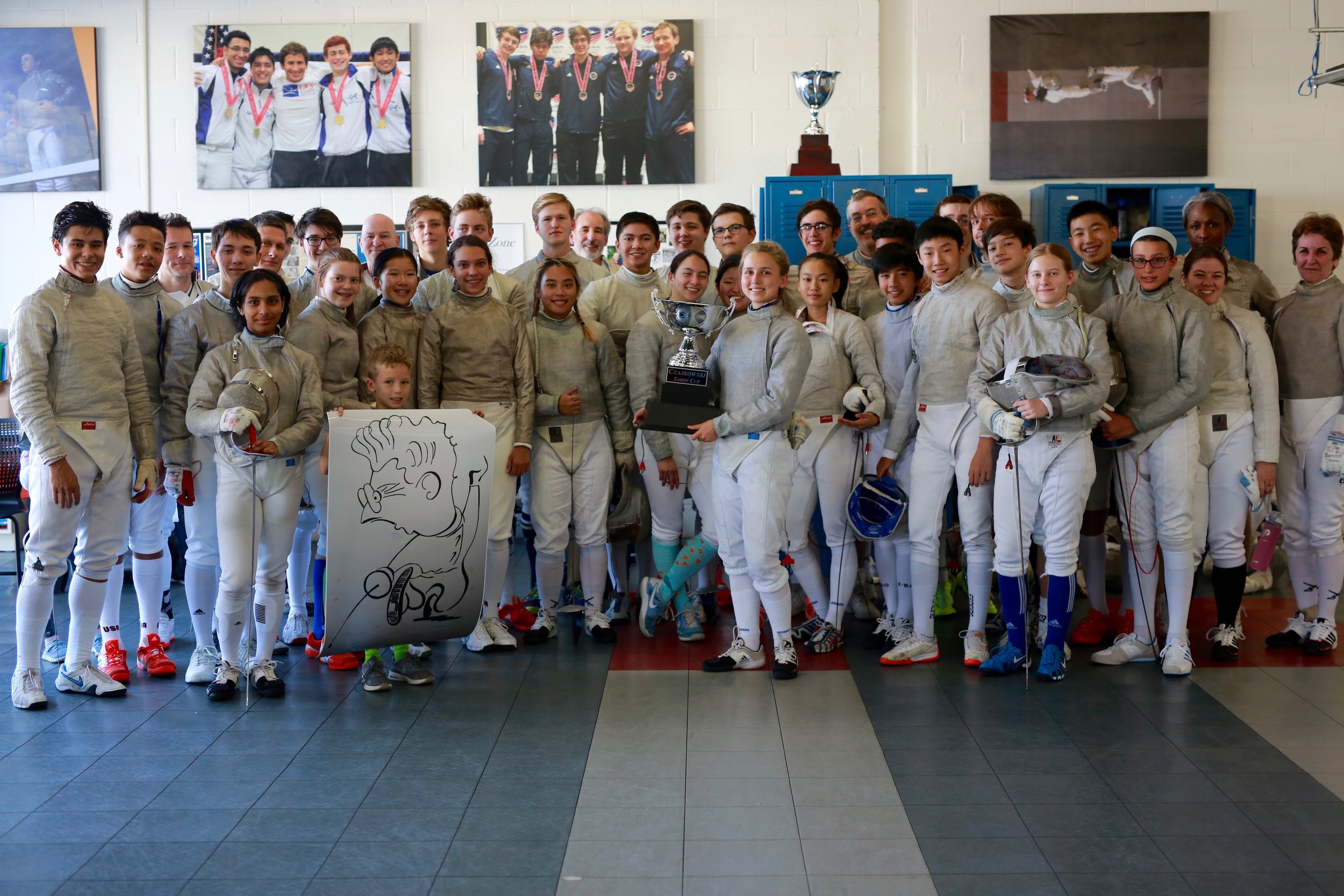 Capital hosts the first world-wide Czajkowski Sabre Cup event!
