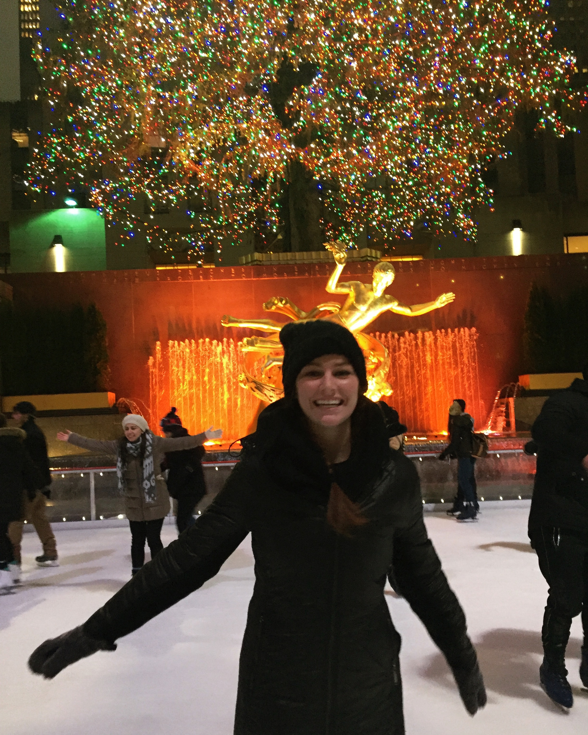 Iceskating at Rockefeller Center