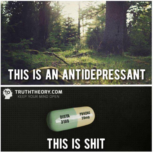 ...said the Photoshop hobbyist who's never once experienced clinical depression.