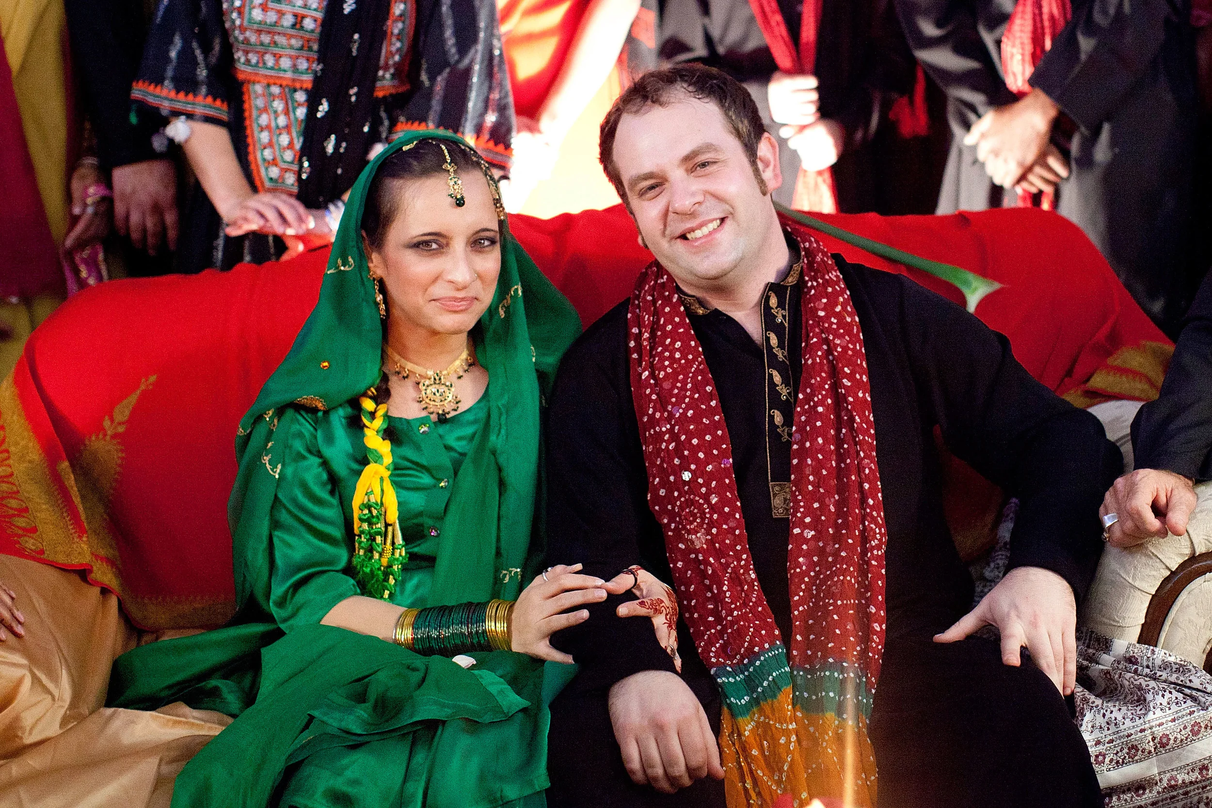 Hindi Bride and Groom at indian wedding, New York. Westchester Wedding Photographer
