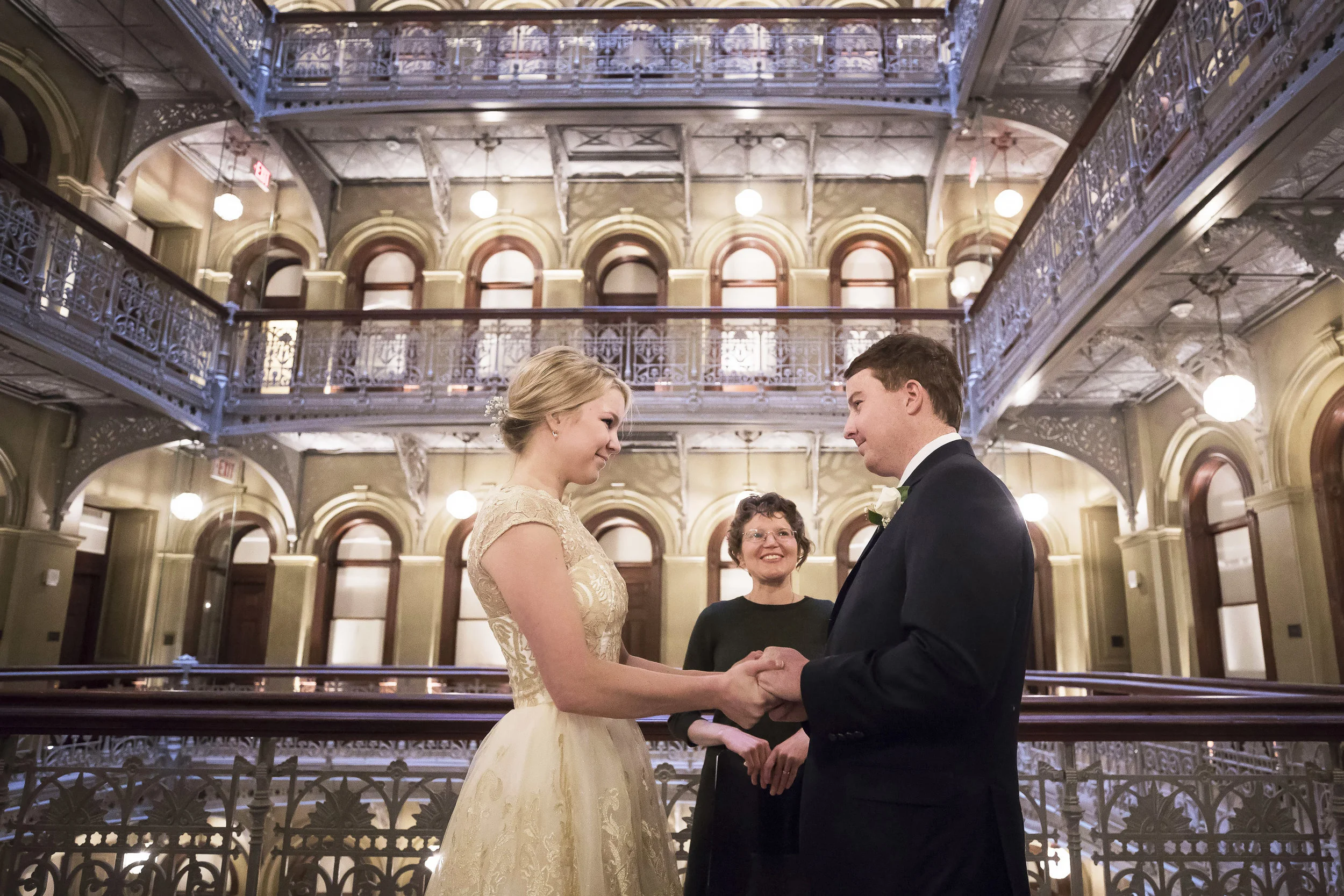 New York City Wedding Photographer at the Beekman Hotel Downtown