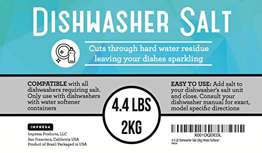 4 Lb Dishwasher Salt Water Softener Compatible With Bosch Miele Etc 4 Lb Dishwasher Salt Water Softener Compatible With Bosch Miele Etc